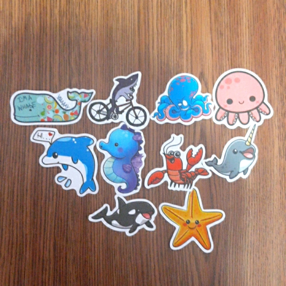 Ocean stickers
